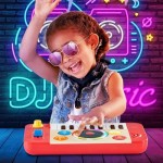 Musical Piano Toy Manufacturer - OEM DJ Mix Spin Studio Organ Battery Operated Wood Design