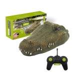 RC Boat Toy Manufacturer - OEM 2.4GHz Simulation Crocodile Head Floating Remote Control Prank
