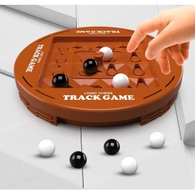 Track Logic Chess Manufacturer - OEM Duel Battle Black White Go Children's Thinking Training Brain Boosting