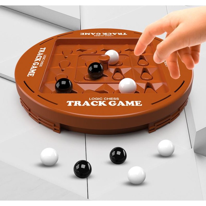 Track Logic Chess Manufacturer - OEM Duel Battle Black White Go Children's Thinking Training Brain Boosting