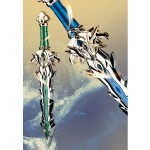 Induction Lightsaber Manufacturer - OEM Boy Sword Warrior Spear God Halberd Night Market Shining Toy