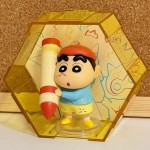 Anime Doll Manufacturer - OEM Crayon Shin-chan 6-grid Ornaments Scene Creative Blind Box