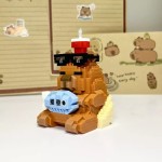 Building Blocks Doll Manufacturer - OEM Capibala Creative Small People Puzzle Assembly Toy