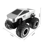 Aquatic RC Car Manufacturer - OEM Cyber High Speed Shock Absorption Four-wheel Drive Off-road Climbing Handle
