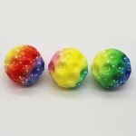 PU Elastic Ball Manufacturer - OEM Porous Moon Stone Pressure Reducing Rubber High Rebound Toy