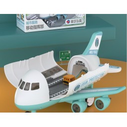Model Storage Set Manufacturer - OEM Children's Inertia Lighting Music Puzzle Oversized Airplane Toy Car
