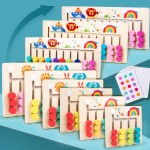 Logic Training Toy Manufacturer - OEM Children's Thinking Early Childhood Intellectual Development Rolling Ball