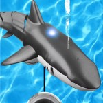 RC Shark Toy Manufacturer - OEM Cross Border Simulation Animal Underwater Charging Model Water Play Boat