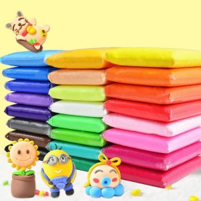 Modeling Clay Manufacturer - OEM 12 Colors Large Pack Non-toxic Super Light Kid Handmade Puzzle Material