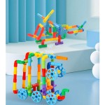 Ball Slide Building Blocks Manufacturer - OEM Children's Assembled Multi Function Different Sizes Puzzle Pipeline