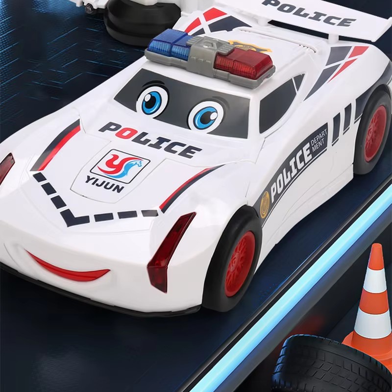 Electric Tank Toy Manufacturer - OEM Children's Boy Transformation Diamond Shovel Lighting Music Robot