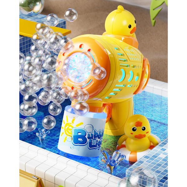 Electric Bubble Machine Manufacturer - OEM New Interesting Fully Automatic Leak Proof Handheld Blowing Gun