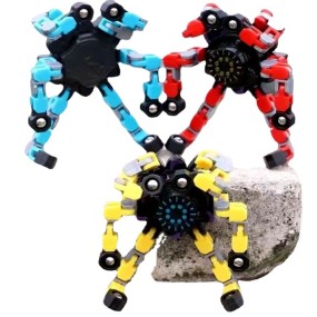 Transformable Gyroscope Manufacturer - OEM Chain Type Fingertip Various Shapes Mechanical Children's Intelligence