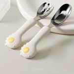 Baby Feeding Set Manufacturer - Dinosaur Shape Twist Spoon