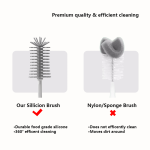 Bottle Brush Supplier - Customized Silicone Milk Cleaner
