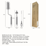 Bottle Brush Supplier - Customized Silicone Milk Cleaner