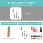 Bottle Brush Supplier - Customized Silicone Milk Cleaner