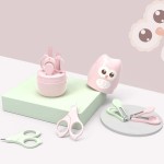 Newborn Gift Set Factory - Owl Shape Baby Nail Kit