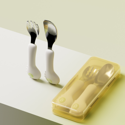 Baby Spoon Set Manufacturer - 316 Stainless Steel Silicone