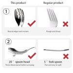 Spoon Fork Set Manufacturer - Portable Case Silicone Tableware