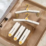 Clothes Hanger Supplier - Plastic Foldable Baby Yellow