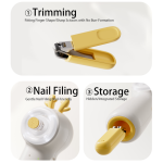 Baby Nail Trimmer Manufacturer - Electric 2 in 1 Safe Clipper