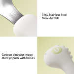 Baby Spoon Set Manufacturer - 316 Stainless Steel Silicone