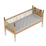 Children's Bed Factory - Adjustable Height Solid Wood
