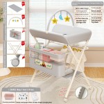 Baby Care Crib Supplier - Full Plastic Movable Changing