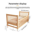Children's Bed Supplier - European Style Solid Wood