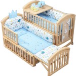Baby Crib Manufacturer - Pine Wood 3 in 1 Lightweight