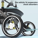 Baby Pram Factory - Multifunctional 3 in 1 Aluminum