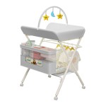 Baby Care Crib Supplier - Full Plastic Movable Changing
