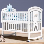 Wooden Crib Supplier - 360 Degree Universal Wheel