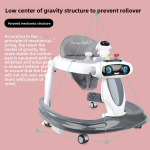 Newborn Learning Walker Factory - 3 in 1 Folding Rotating