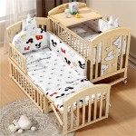 Baby Crib Manufacturer - Pine Wood 3 in 1 Lightweight