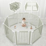 Baby Fence Supplier - Modern 3 in 1 Multifunctional