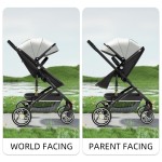 Baby Carriage Manufacturer - Pu Leather 360 Rotation