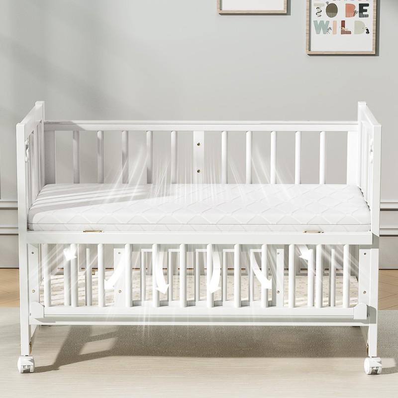Crib Mattress Supplier - Customizable Natural Coconut Palm