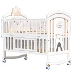 Baby Crib Manufacturer - European Style Upholstered