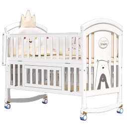Baby Crib Manufacturer - European Style Upholstered