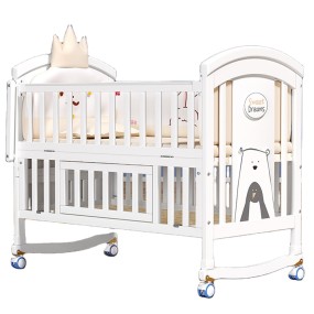 Baby Crib Manufacturer - European Style Upholstered
