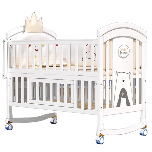 Baby Crib Manufacturer - European Style Upholstered