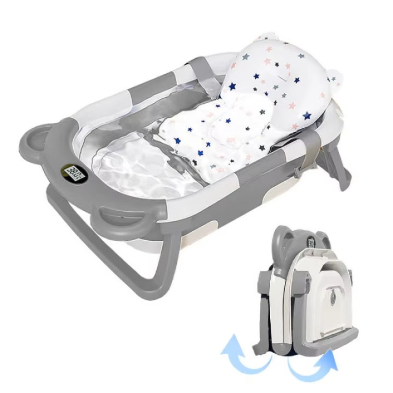 Intelligent Baby Bathtub Supplier - Temperature Sensing Foldable