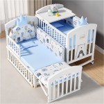Wooden Crib Supplier - 360 Degree Universal Wheel