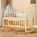 Baby Crib Manufacturer - Pine Wood 3 in 1 Lightweight