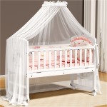 Baby Crib Supplier - European White Paint Multifunctional