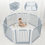 Baby Fence Supplier - Modern 3 in 1 Multifunctional