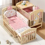 Baby Crib Manufacturer - Pine Wood 3 in 1 Lightweight