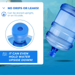 Silicone Water Jug Cap Manufacturer - 2025 New 3 5 Gallon Non-Splash Replacement Cover